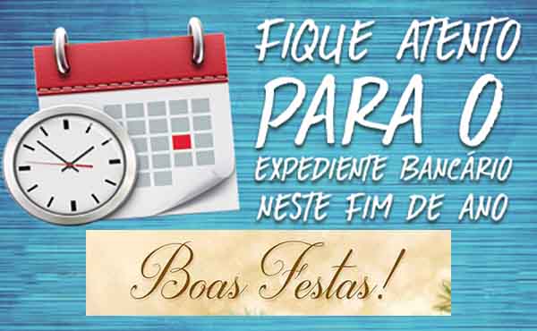 Confira o funcionamento dos bancos para as festas de fim de ano