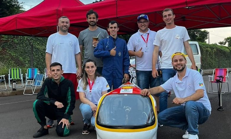 Com recorde em pista brasileira prototipo de carro eficiente do Campus Erechim competira nos Estados Unidos