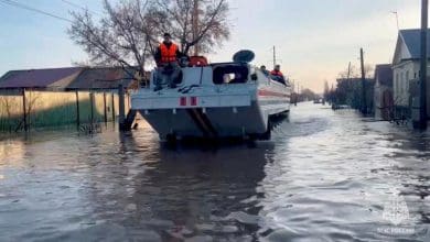 Russia tem inundacoes record provocadas pelo derretimento da neve