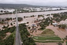 Volume de chuva ultrapassa 300 milimetros em 24horas no Rio Grande do Sul