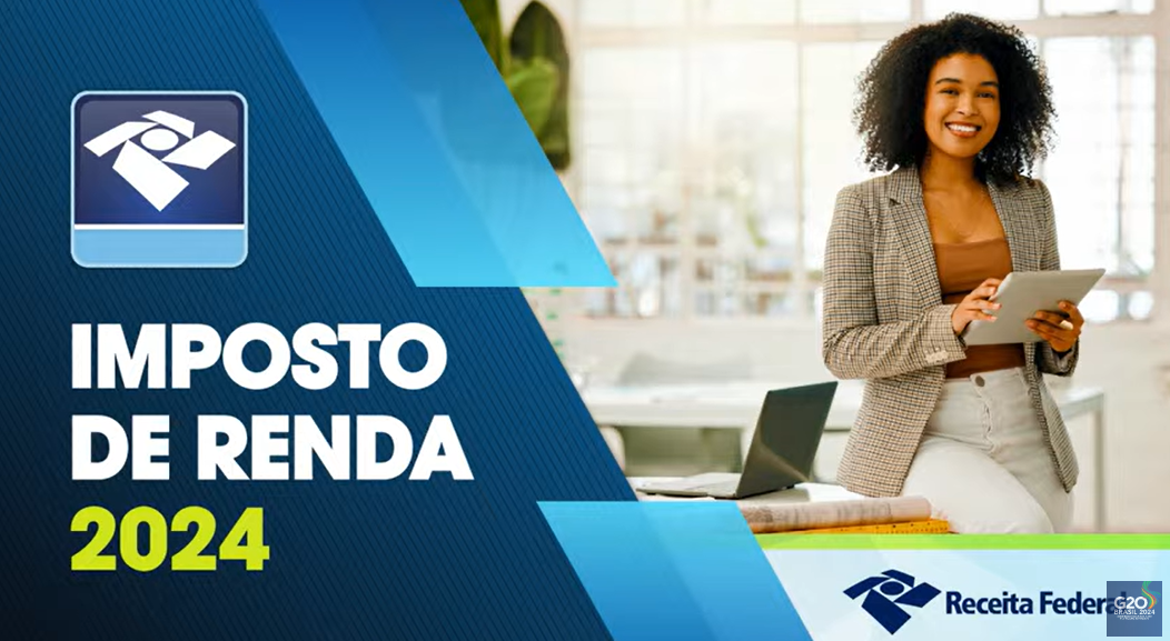 foto escrito imposto de renda 2024