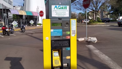 Estacionamento Rotativo de Erechim passara a custar ate R300 a partir de novembro